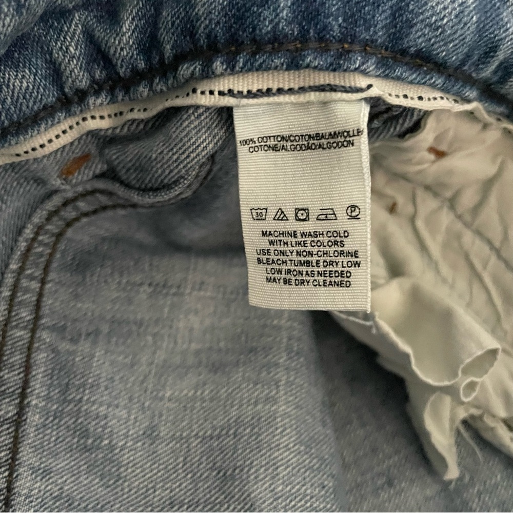 Free People Blue Flare & Wide Leg Jeans - Picture 9 of 10